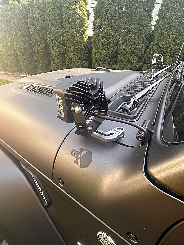 Halogeny dalekosiężne led VisionMax-DX9961 2 sztuki z wiązką