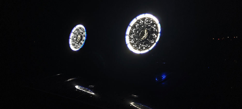 Halogeny led Monster DX-145 2 sztuki