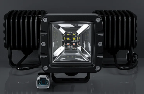 Lampa led dwufunkcyjna TYP 2 40W E9 biało-czerwona