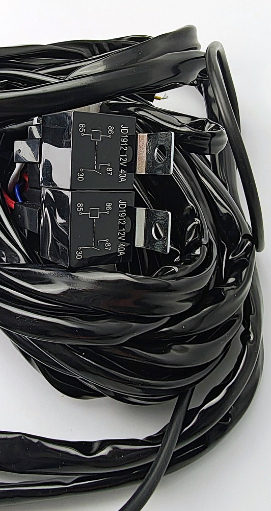 Halogeny dalekosieżne HD-650 z DRL + kabel