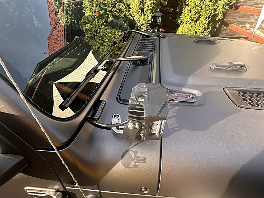 Halogeny dalekosiężne led VisionMax-DX9961 2 sztuki z wiązką