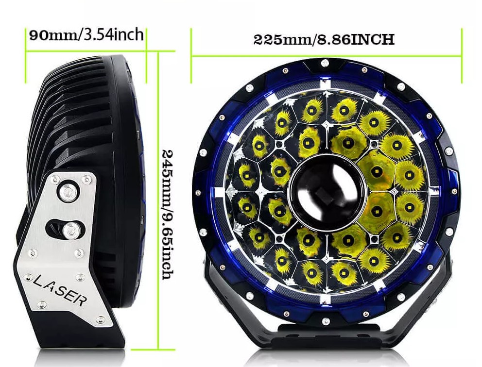 Halogeny led Monster DX-145 2 sztuki
