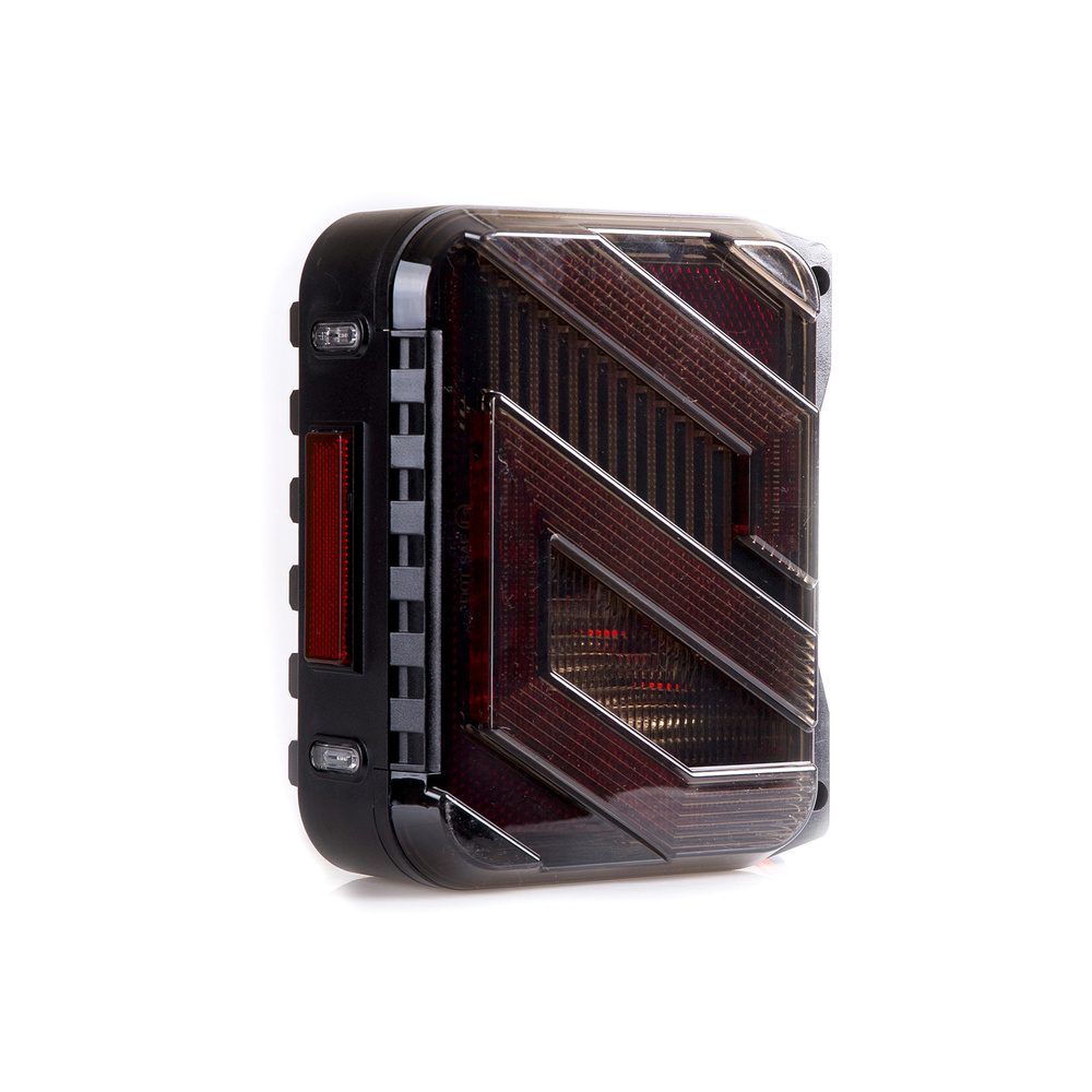 Tylne Lampy LED do Jeep Wrangler JK TYP2 – Przezroczyste (Clear)