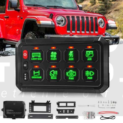 Panel sterujący oświetleniem S8-RGB