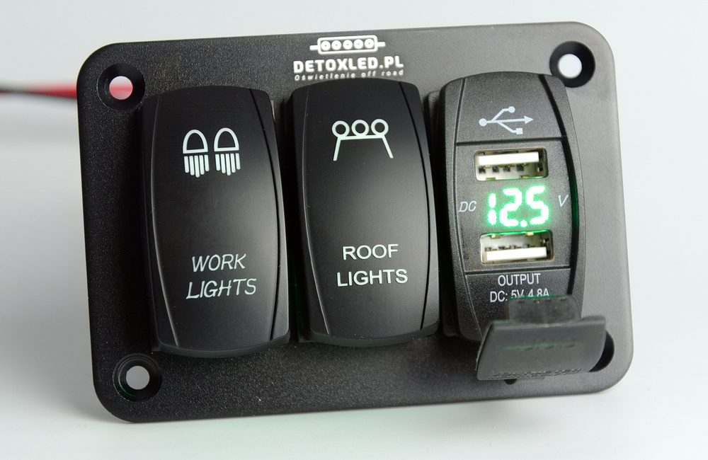Panel sterowania  carling  DX21-2USB-VOL