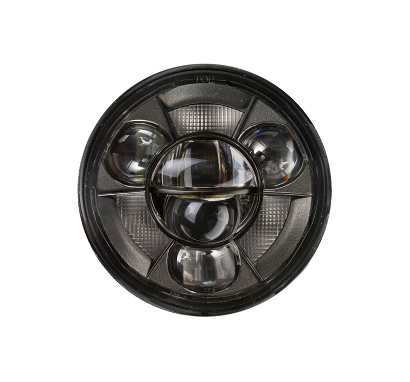 Reflektory Next7 Bi‑LED 7″ 2 sztuki komlet Jeep JK