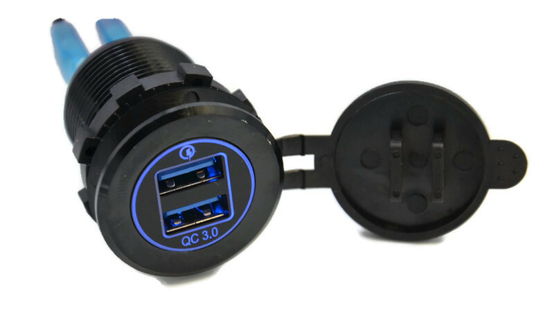 Ładowarka  samochodowa  DX27 2x USB  QC 3.0