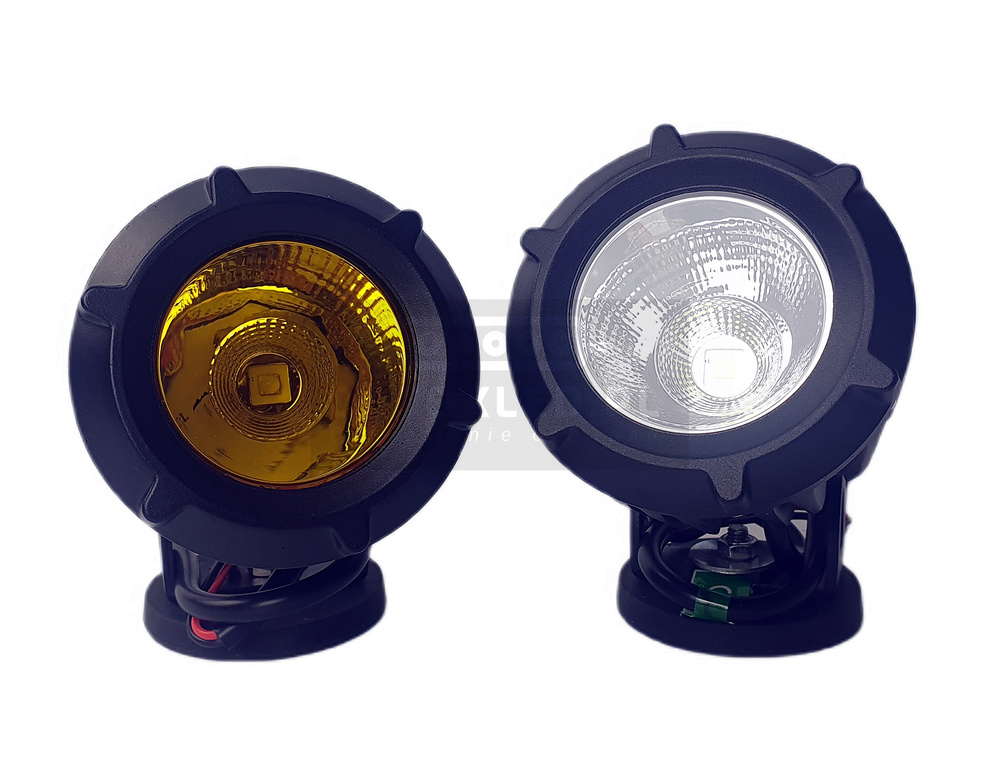 Lampa robocza led motocykl  20W żółta lyb biała 2 sztuki 