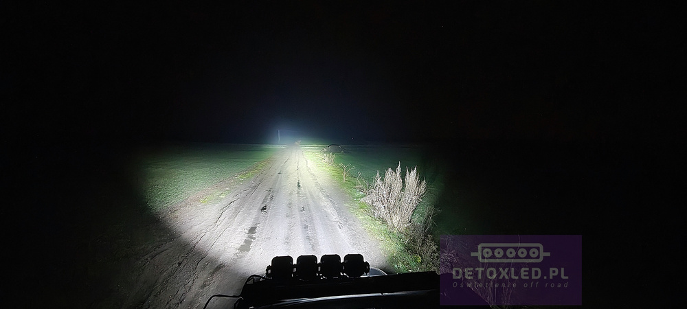 Halogeny dalekosięzne led Starlight Pro 4 170W