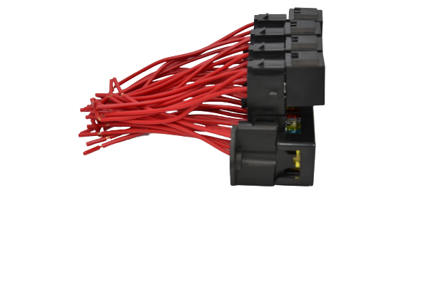 Zestaw przekaźników 12V 40A i 15 bezpieczników