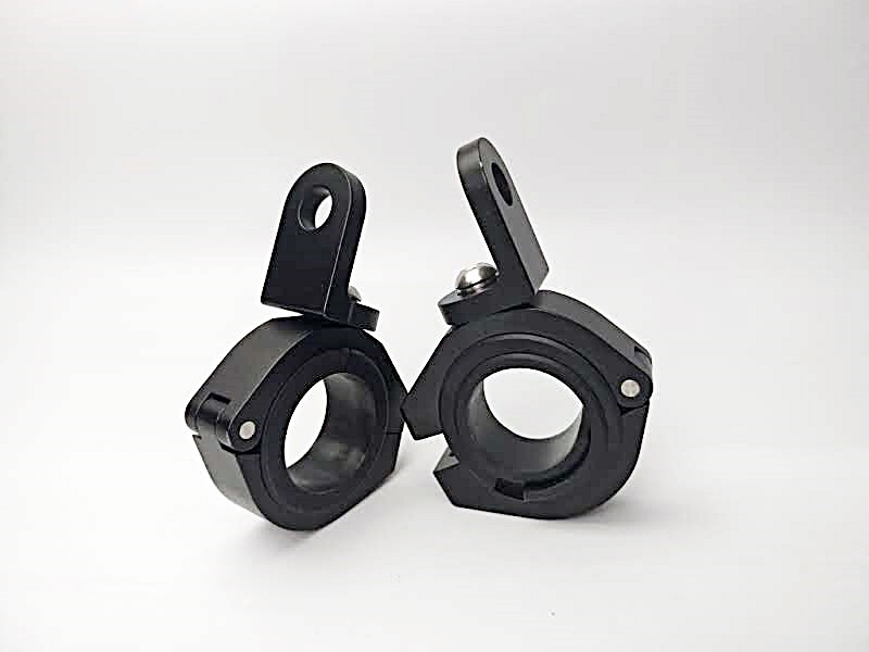 Uchwyt na lampę solidny, regulowany 2 sztuki