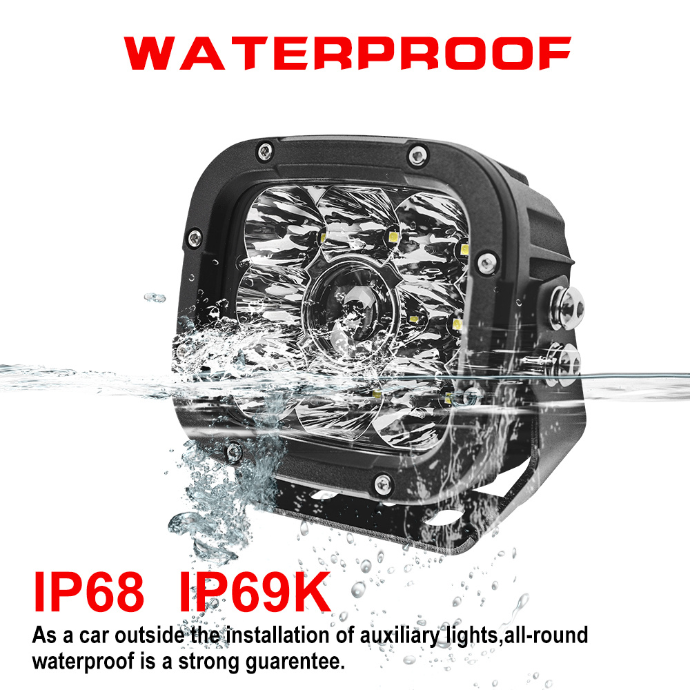 Lampy dalekosiężne led laser 5" 100W