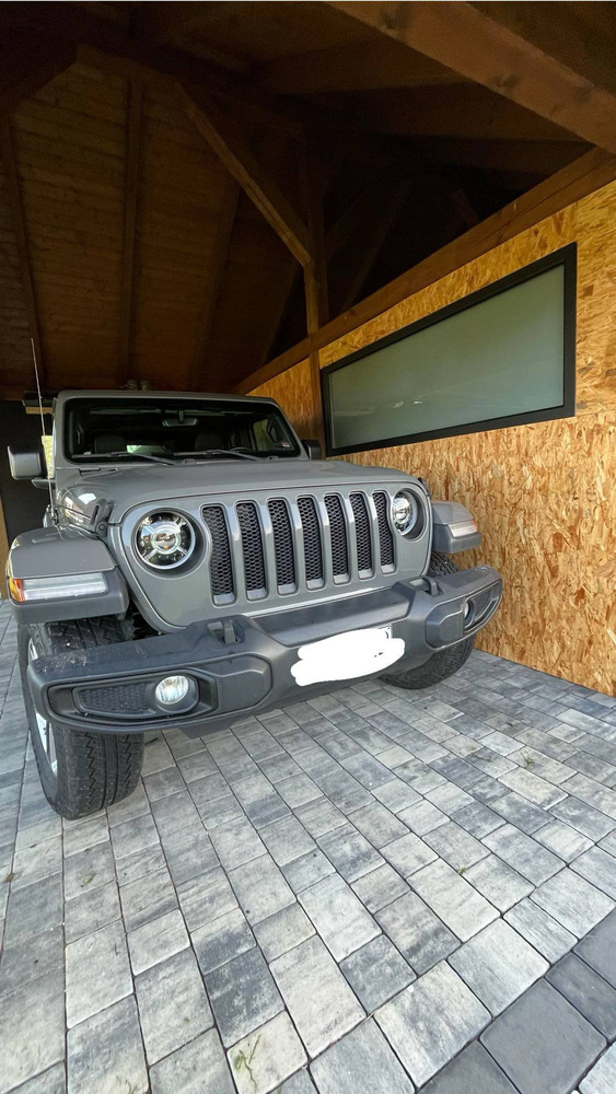 Reflektory przednie led Jeep Wrangler JL 9" DX-GX9RD