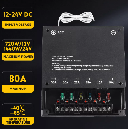 Bezprzewodowy panel sterowanie D6-BT