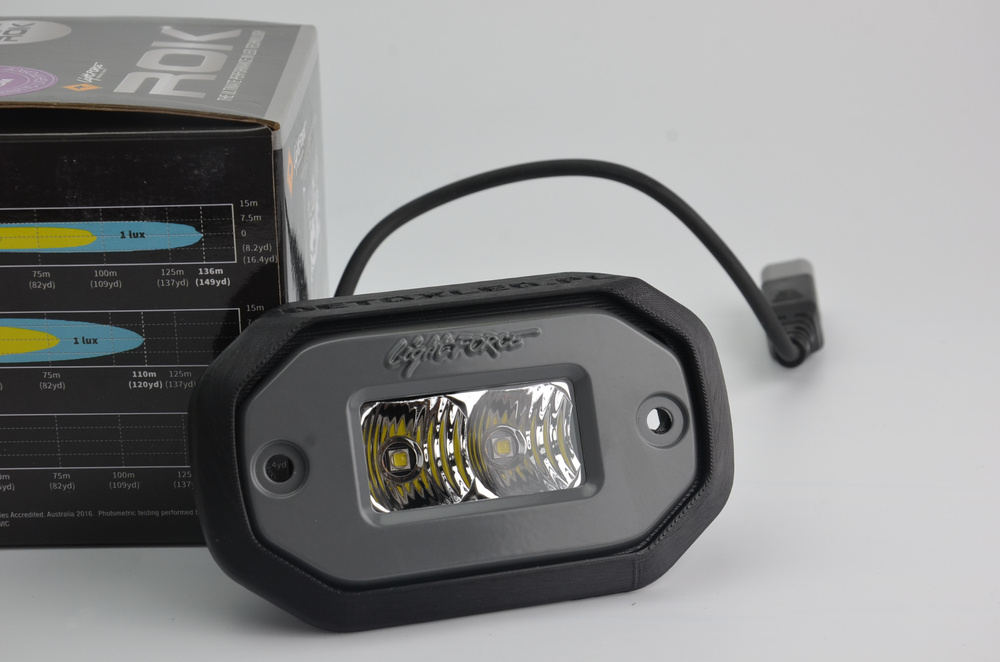 Lampa LED 2" 20W z obudową skośną