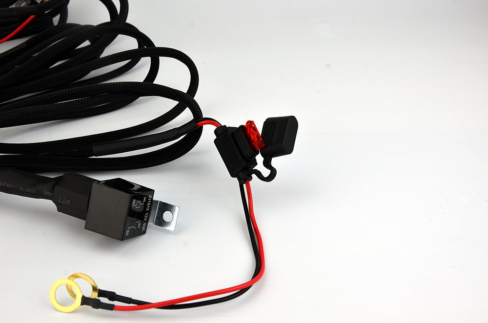 Okablowanie , przewód do 2 lamp roboczych carling