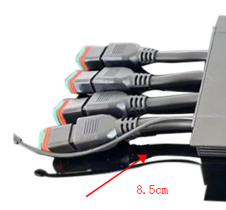Bezprzewodowy mini panel sterowania 4-LED