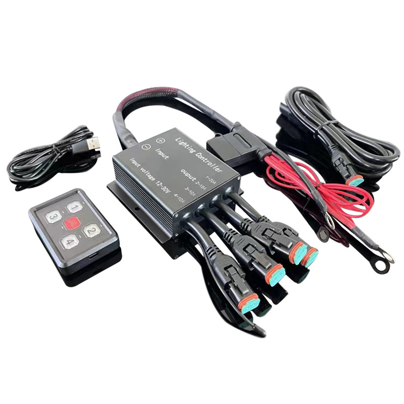 Bezprzewodowy mini panel sterowania 4-LED