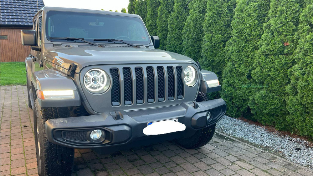 Reflektory przednie led Jeep Wrangler JL 9" DX-GX9RD