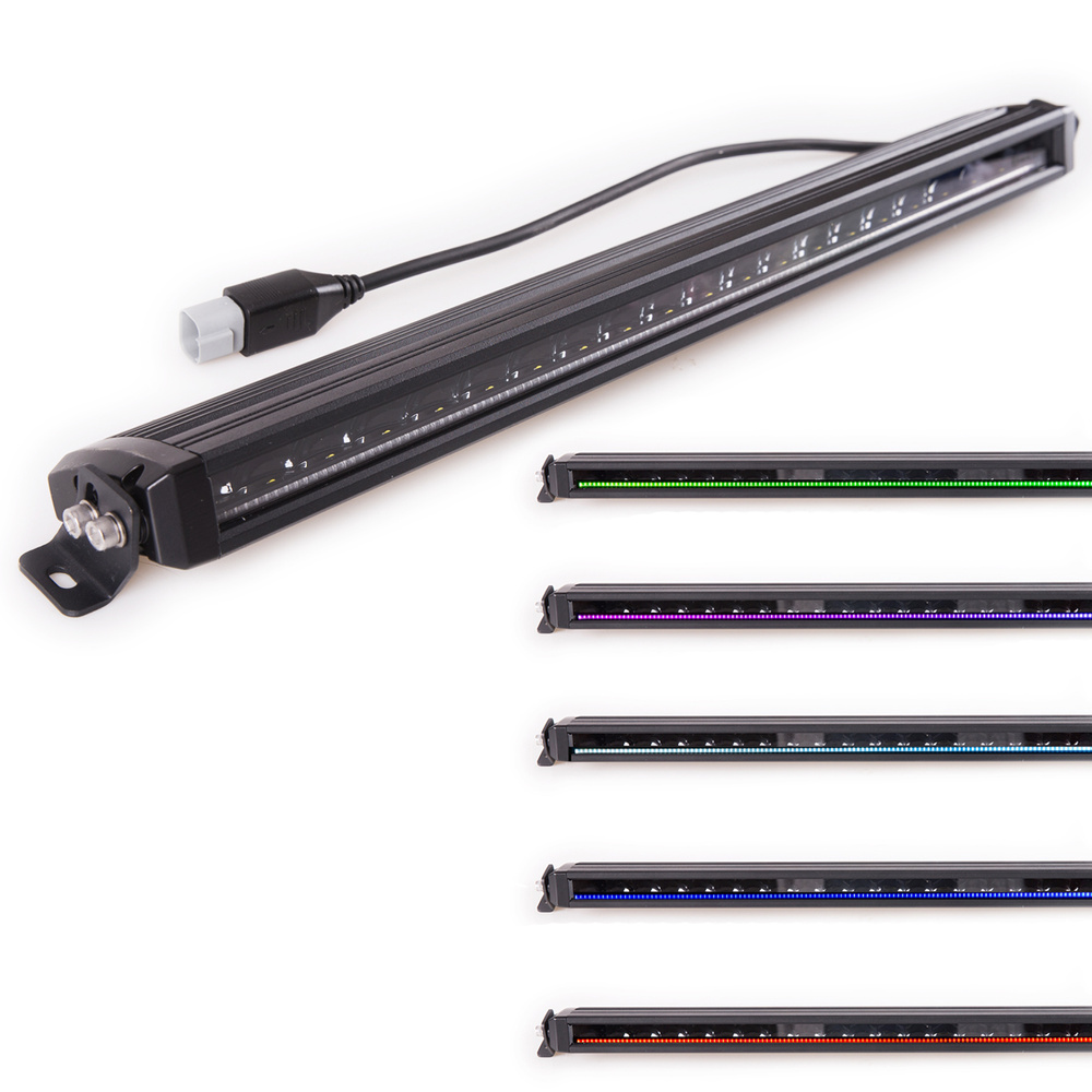 Led bar slim SP-52-RGB Black SPOT