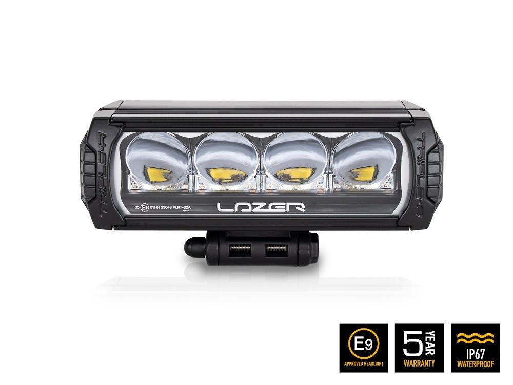 Zestaw dwóch lamp LAZER TRIPLE-R 750 (Gen2) z systemem montażu w fabrycznym grillu - VW Amarok (2010 -)