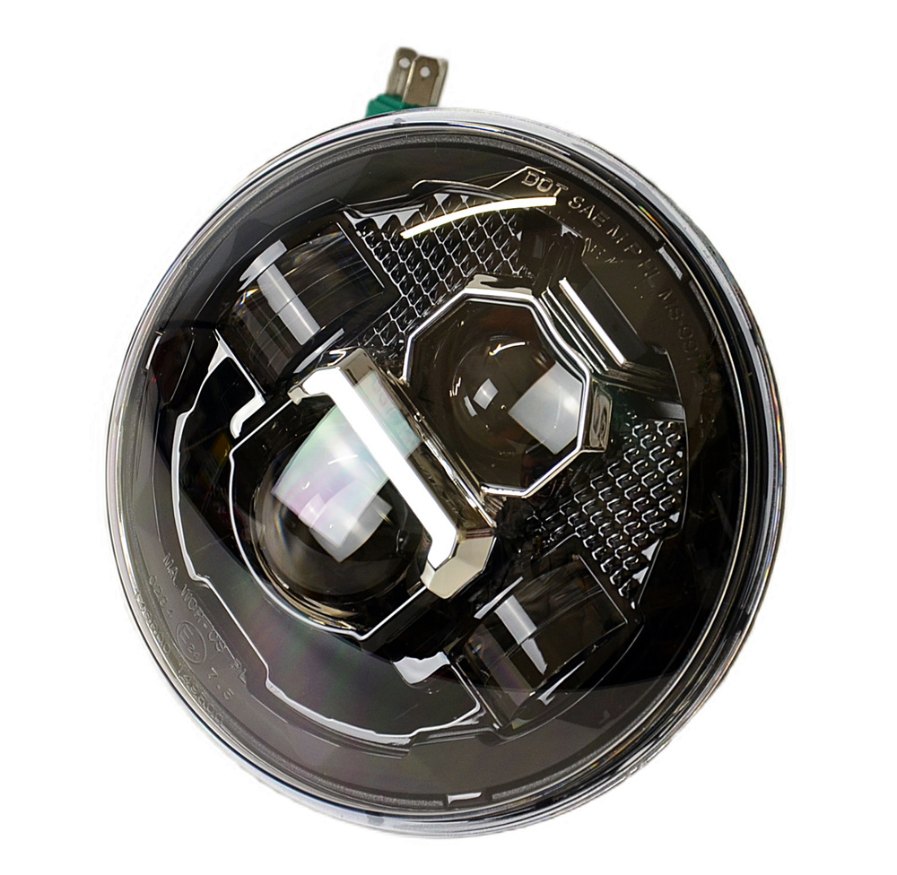 Reflektor led 7" MX-80W -BLACK Jeep Wrangler 2 sztuki