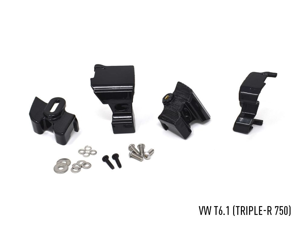 Zestaw dwóch lamp LAZER TRIPLE-R 750 Elite (Gen2) z systemem montażu w fabrycznym grillu - VW T6.1 (2019 -)