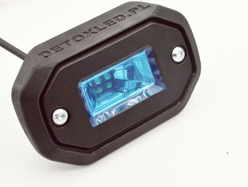 Lampa LED 2" 20W z obudową skośną