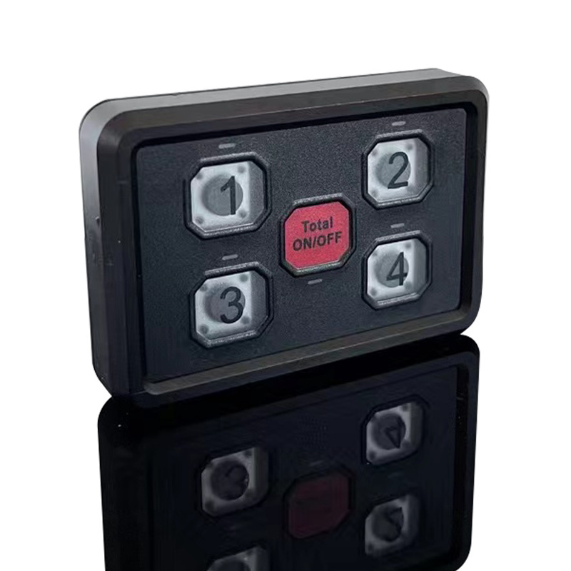 Bezprzewodowy mini panel sterowania 4-LED