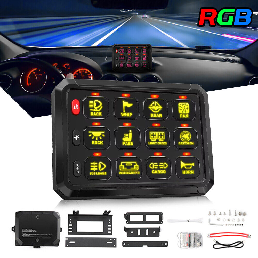 Panel sterujący oświetleniem S12-RGB