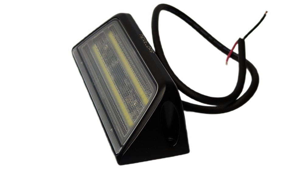 Lampa skośna led 19W 2296 lm wiązka szeroka 45°