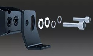 Led bar slim SP-52-RGB Black SPOT