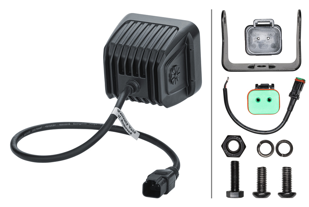 Reflektor Hella Black Magic Cube LED 3.2" Spot zestaw 2 szt