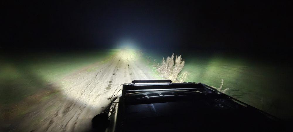 Led bar Wesem ze światłem SPOT I pozycyjnym 160W 20"