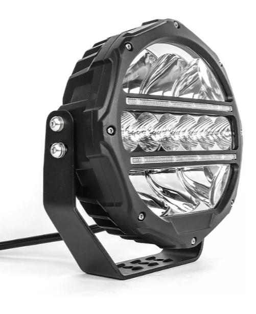 Halogeny  dalekosiężne 7 cali  D7-240-C DRL 2 sztuki