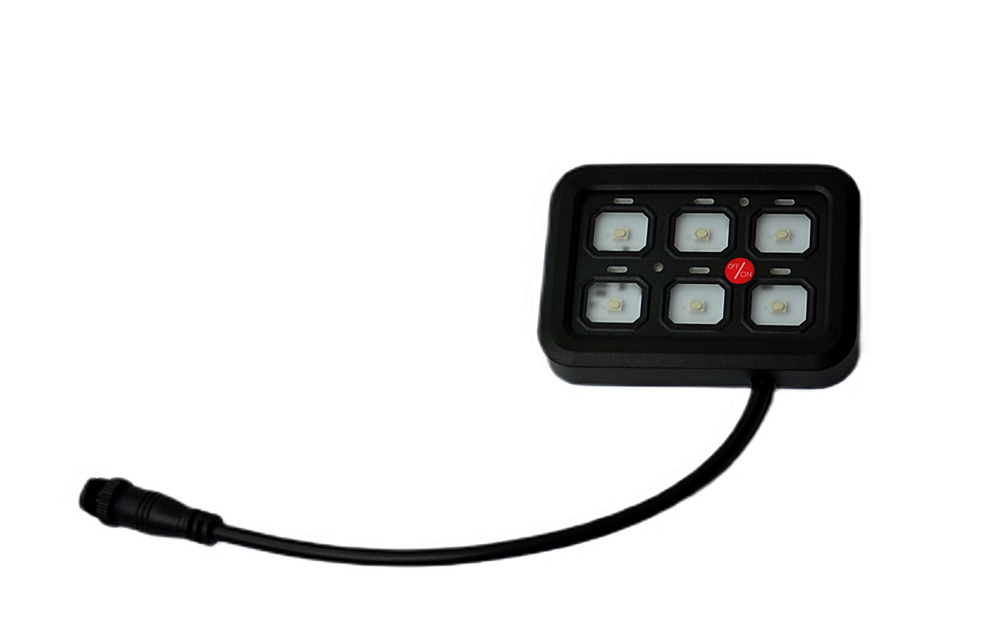 Panel sterujący oświetleniem S6-RED