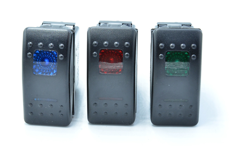 Przełącznik  carling 6 PIN 12-24V OFF-ON-ON