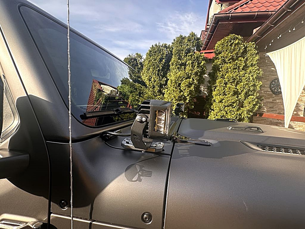 Halogeny dalekosiężne led VisionMax-DX9961 2 sztuki z wiązką