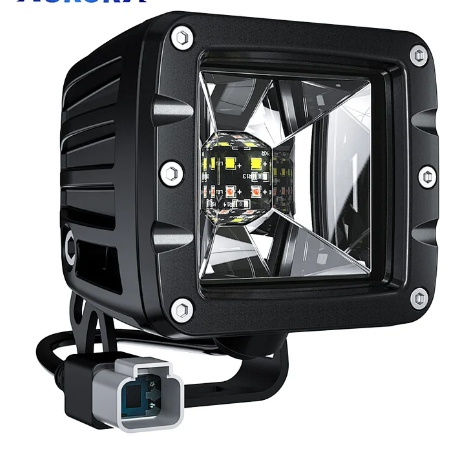 Lampa led dwufunkcyjna TYP 2 40W E9 biało-czerwona