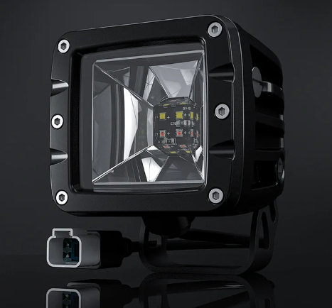 Lampa led dwufunkcyjna TYP 2 40W E9 biało-czerwona