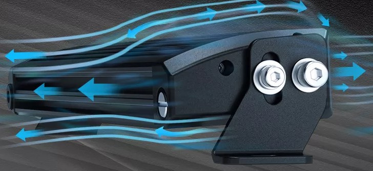 Led bar slim SP-52-RGB Black SPOT