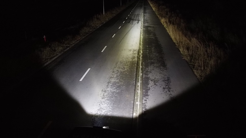 Led bar slim 10" 50W E9 z kablem 3m