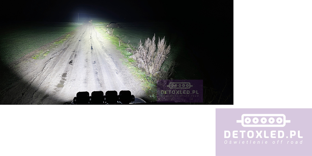 Halogeny dalekosięzne led Starlight Pro 4 170W