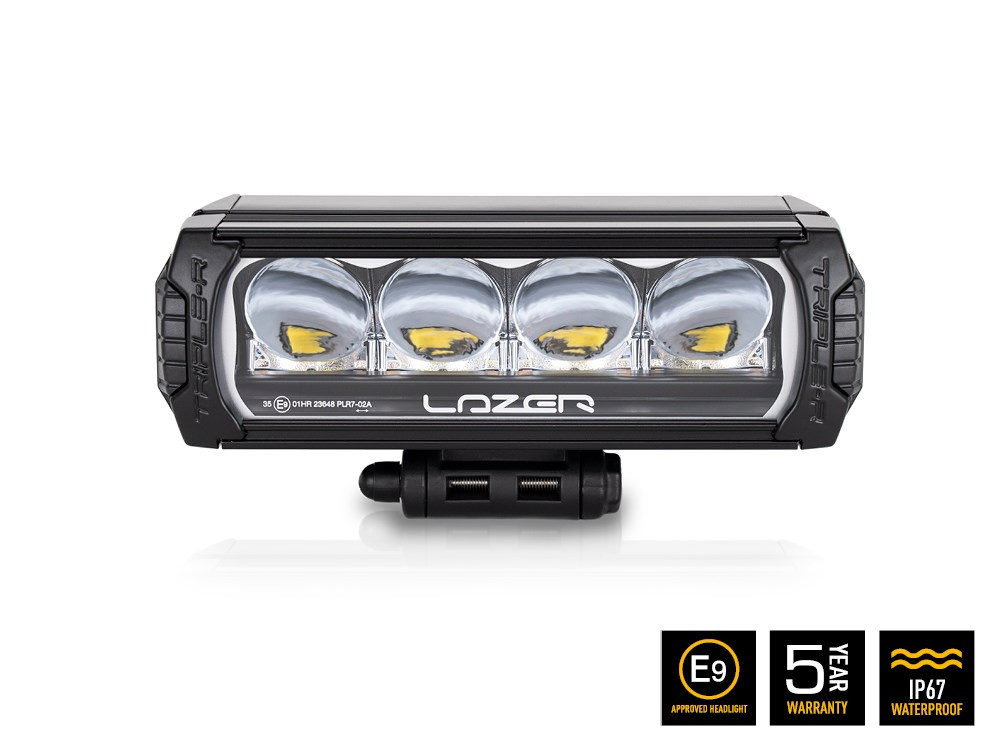 Zestaw dwóch lamp LAZER TRIPLE-R 750 (Gen2) z systemem montażu w fabrycznym grillu - Ford Ranger (2016 - 2019)