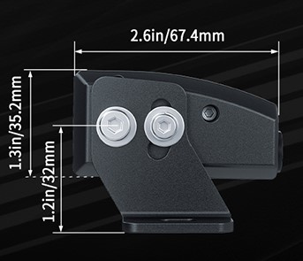 Led bar slim SP-52-RGB Black SPOT