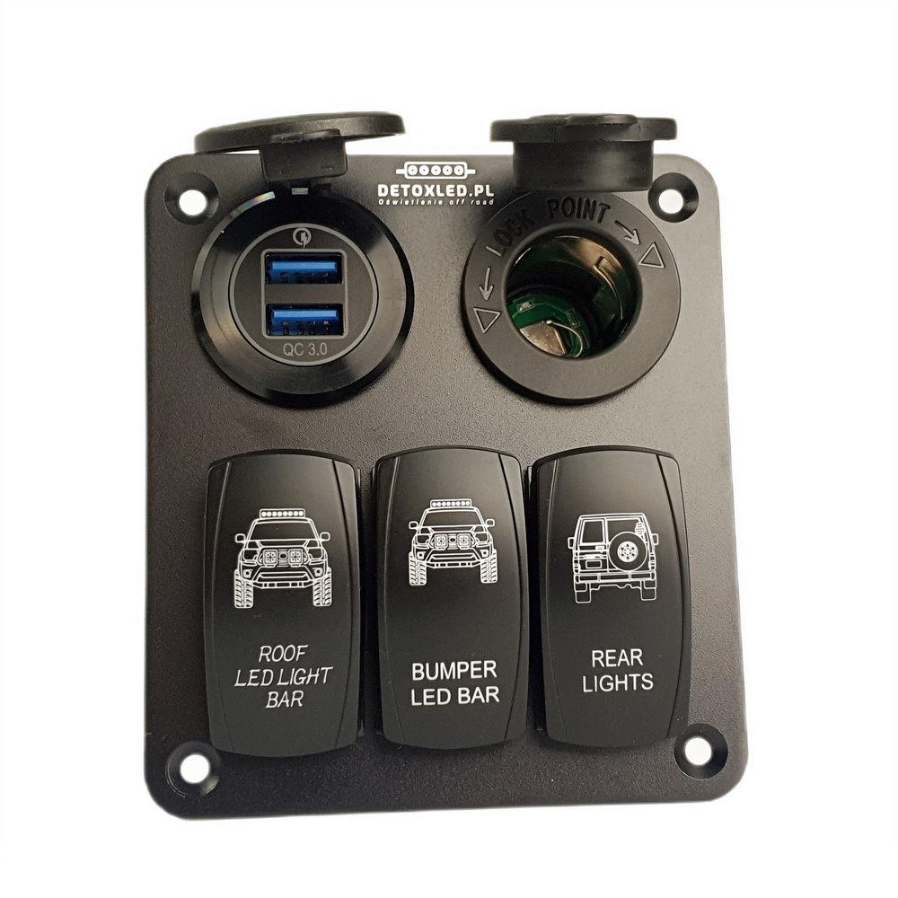 Panel sterowania DX31-DC-2USB