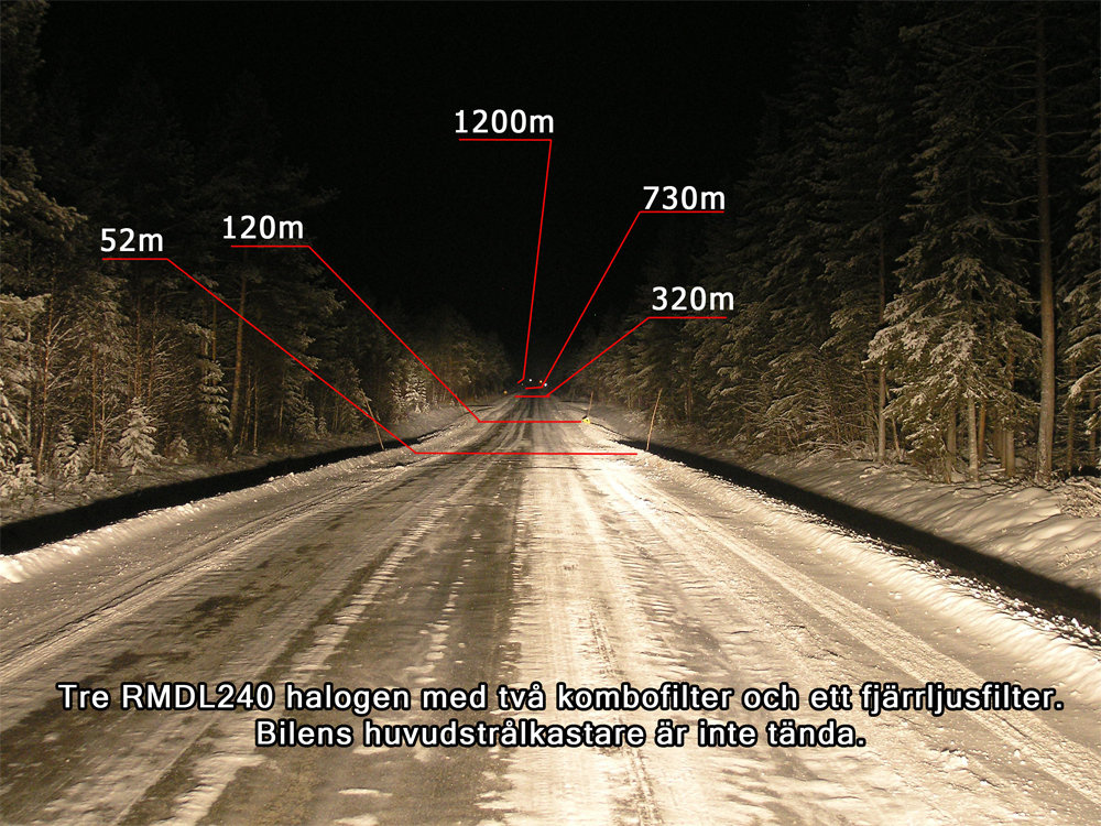 Lightforce Extraljus Blitz 240 mm 24V 100W