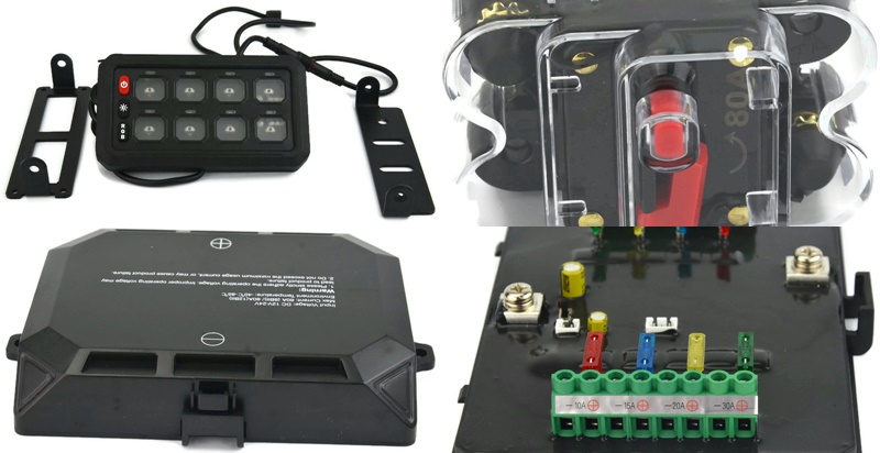 Panel sterujący oświetleniem S8-RGB Wireless