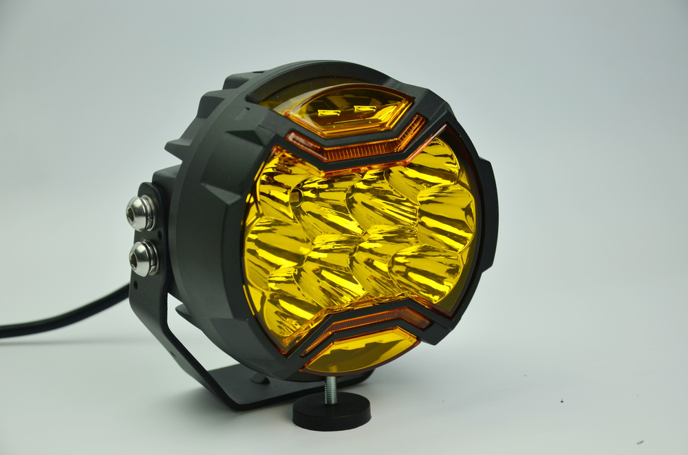 Halogeny dalekosieżne HD-46YW-DRL 2 sztuki zestaw