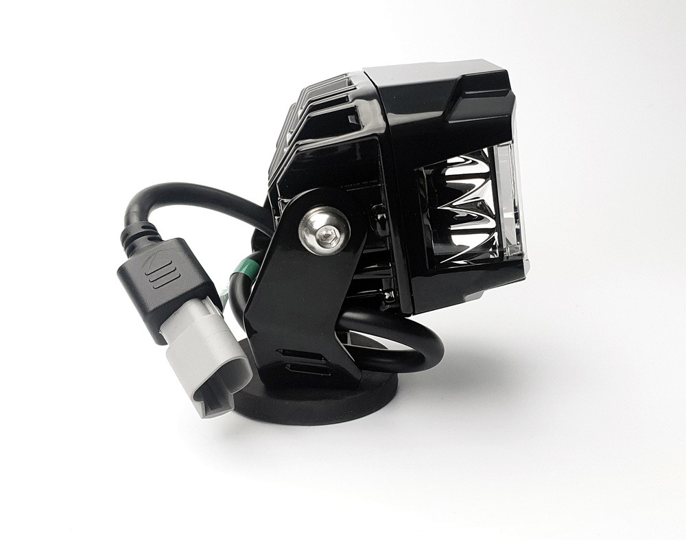 Halogeny dalekosiężne led 3,5" VisionMax-DX9941 2 sztuki z wiązką